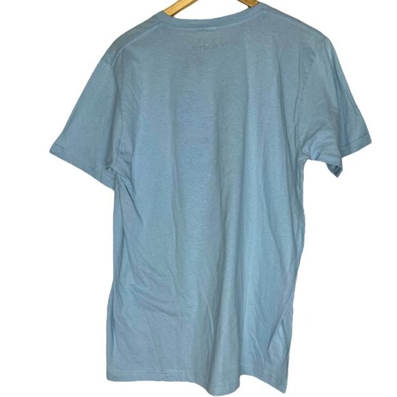 Black Matter Hot Topic Men's Large Tshirt Ultimate Fusion Panda Graphic Blue - Picture 3 of 4